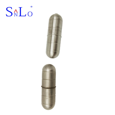 Long Shape Liquid Level Float For Level Gauge , Magnetic Stainless Steel Balls
