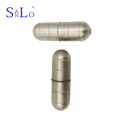 Long Shape Liquid Level Float For Level Gauge , Magnetic Stainless Steel Balls